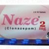 Buy Naze (Clonazepam) 2mg Online - Image 2
