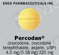 Buy Percodan (Oxycodone & Aspirin) 4.5/325mg online